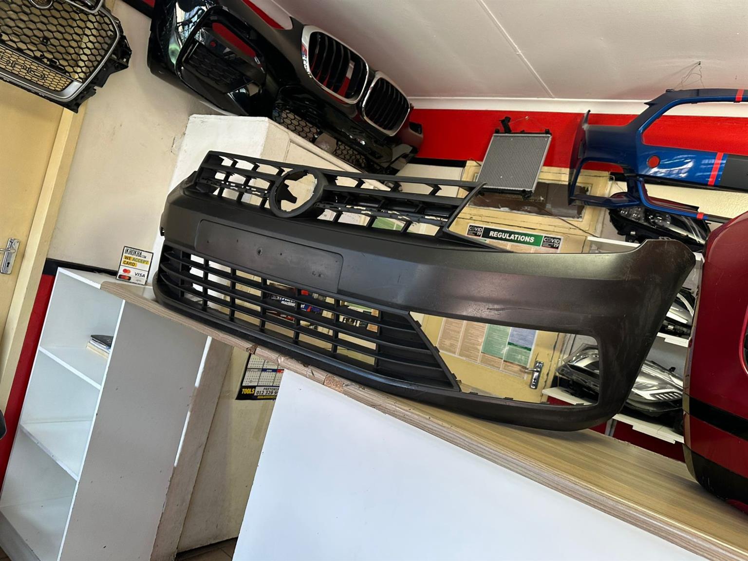 2020 VW CADDY FRONT BUMPER FOR SALE IN A GOOD CONDITION - Private Seller 2020 VW CADDY FRONT BUMPER FOR SALE IN A GOOD CONDITION - Private Seller