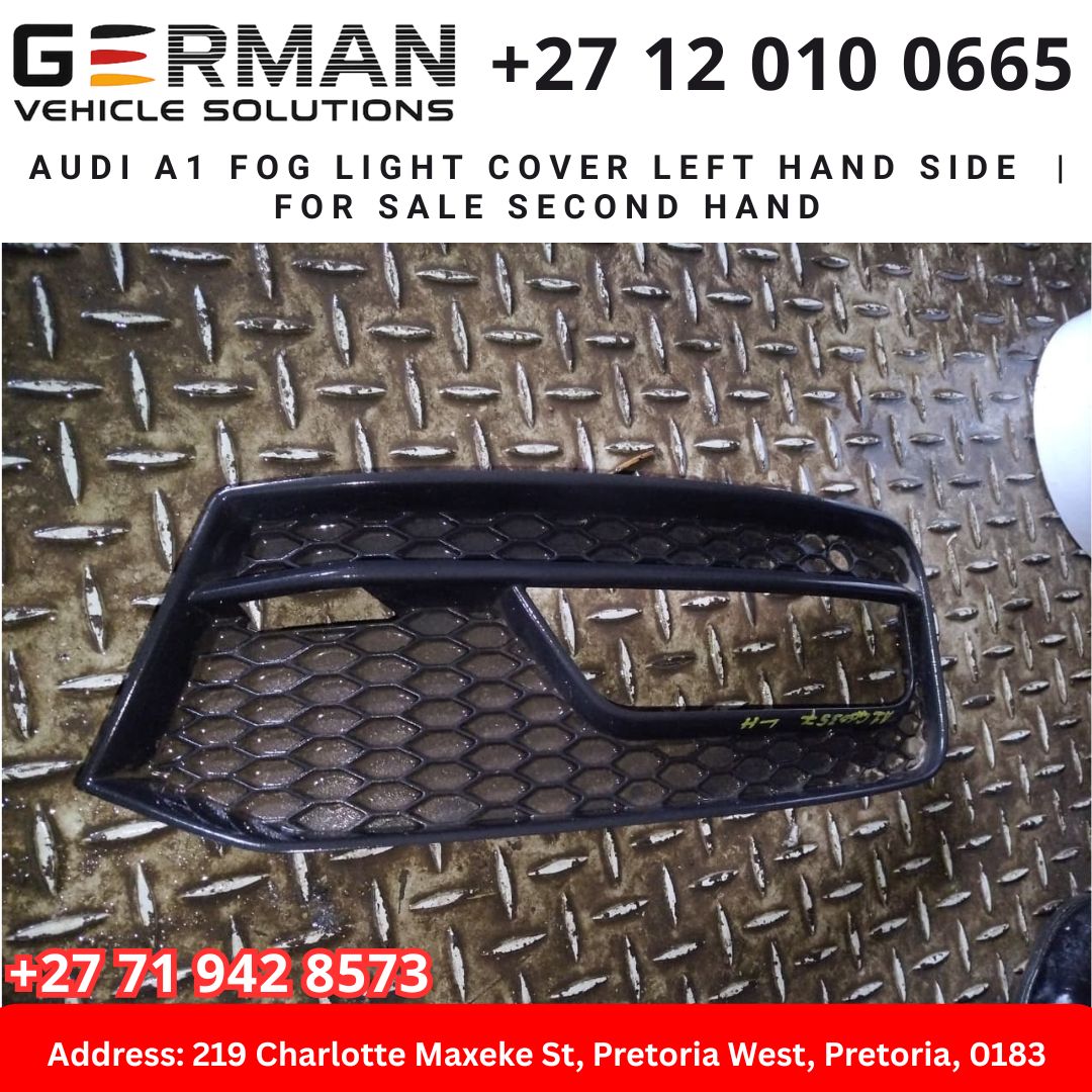 Audi A1 fog light cover left hand side for sale second hand - Private Seller Audi A1 fog light cover left hand side for sale second hand - Private Seller