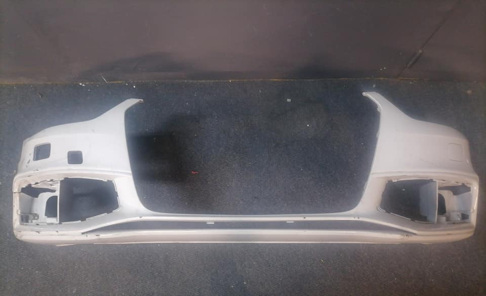 Audi A4 B8 white bumper DM or contact number in the description for assistance. - Private Seller