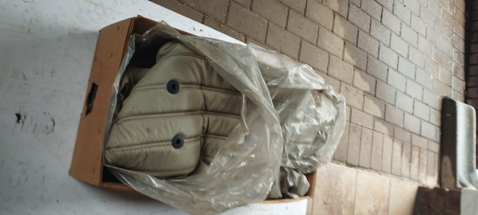 BMW E28 535I BRAND NEW BEIGE LEATHER SEAT COVERS - Private Seller
