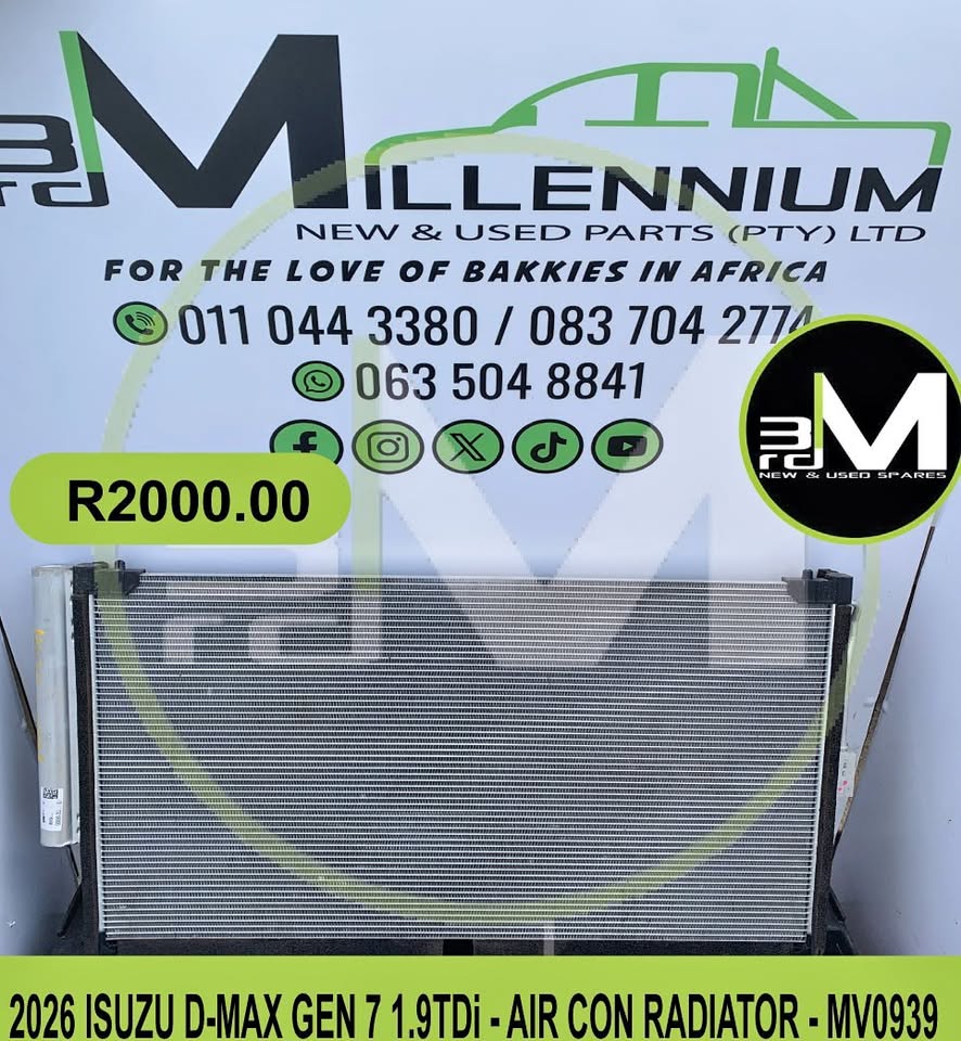 AIR CON RADIATOR - ISUZU D-MAX GEN 7 - Private Seller AIR CON RADIATOR - ISUZU D-MAX GEN 7 - Private Seller