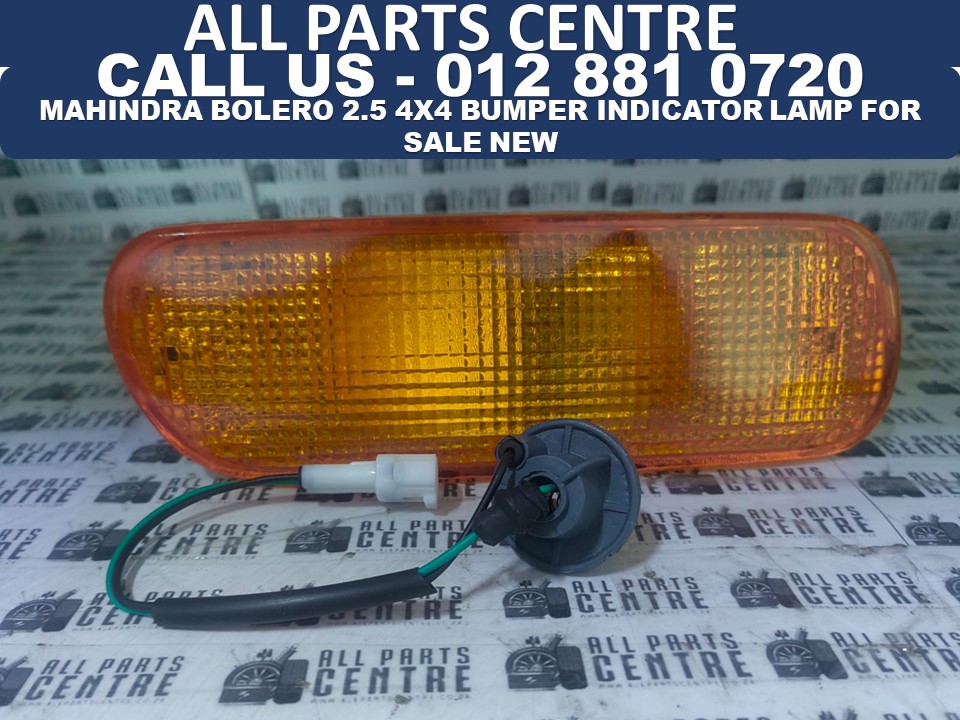 Mahindra Bolero 2.5 4×4 bumper indicator lamp for sale new Mahindra Bolero 2.5 4×4 bumper indicator lamp for sale new