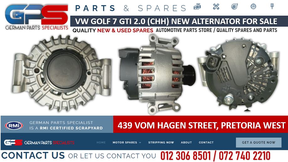 VW Golf 7 GTI 2.0 (CHH) NEW alternator for sale - Private Seller VW Golf 7 GTI 2.0 (CHH) NEW alternator for sale - Private Seller
