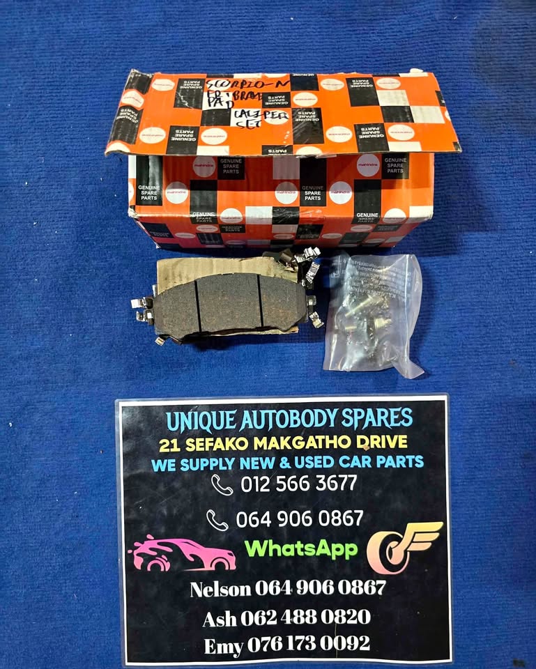 Mahindra Scorpio-N Front Brake Pad Caliper Set
