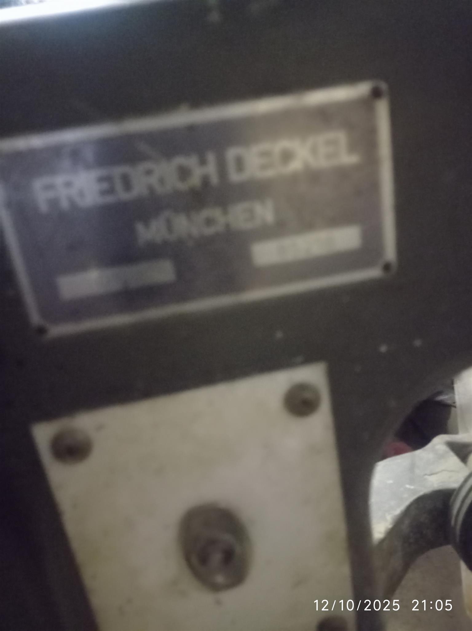 Deckel G1 Industrial Milling and Engraving Machine | Junk Mail Marketplace