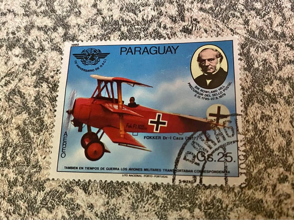 Sir Rowland Hill – Great Air War stamp