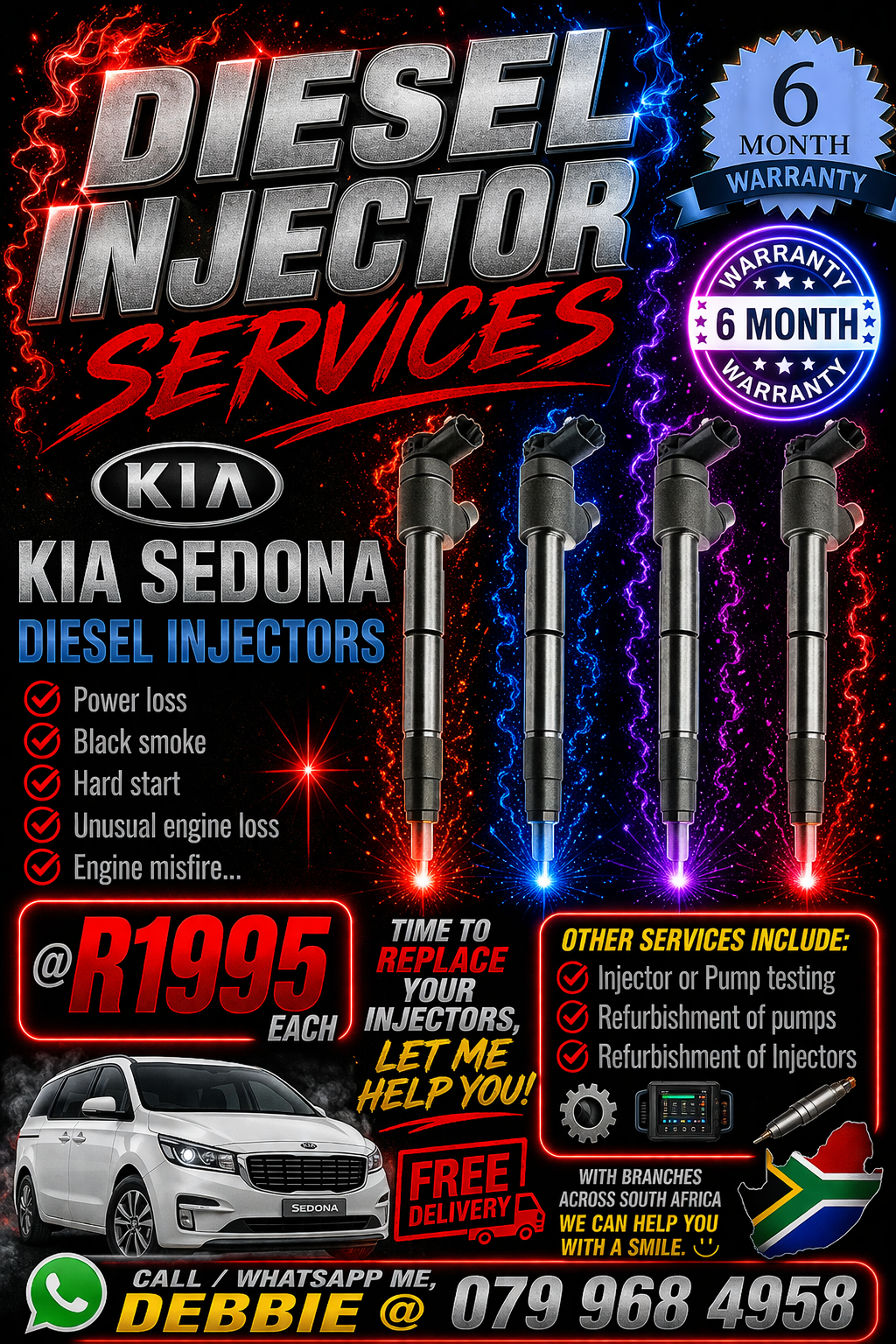 kia sedona bosch injetors - Private Seller kia sedona bosch injetors - Private Seller