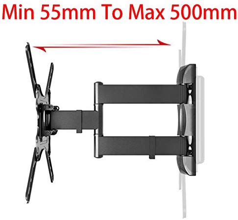 TV Wall Mount Bracket. Full Motion Cantilever (Tilt, Swivel) Bracket for 32inch ~ 55inch TVs. NEW