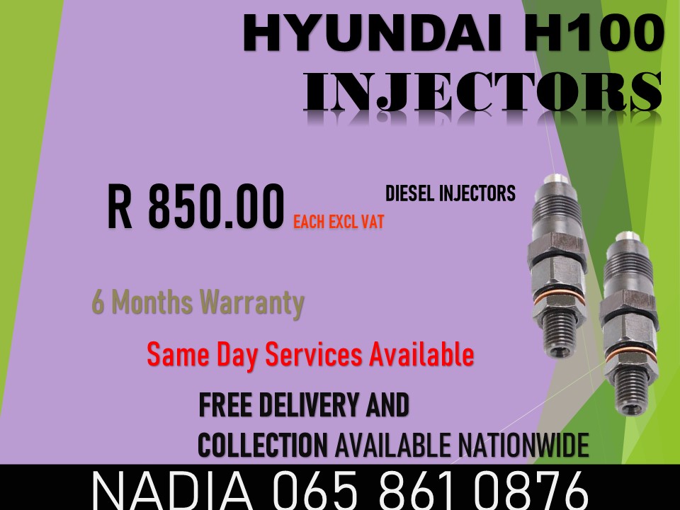 H100 HYUNDAI DIESEL INJECTORS FOR SALE WITH WARRANTY - Private Seller H100 HYUNDAI DIESEL INJECTORS FOR SALE WITH WARRANTY - Private Seller