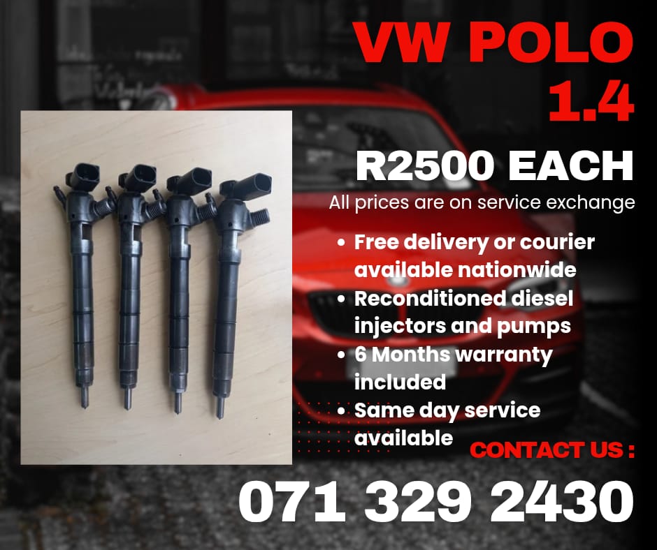 VW POLO 1.4 INJECTORS FOR SALE WITH WARRANTY - Private Seller VW POLO 1.4 INJECTORS FOR SALE WITH WARRANTY - Private Seller