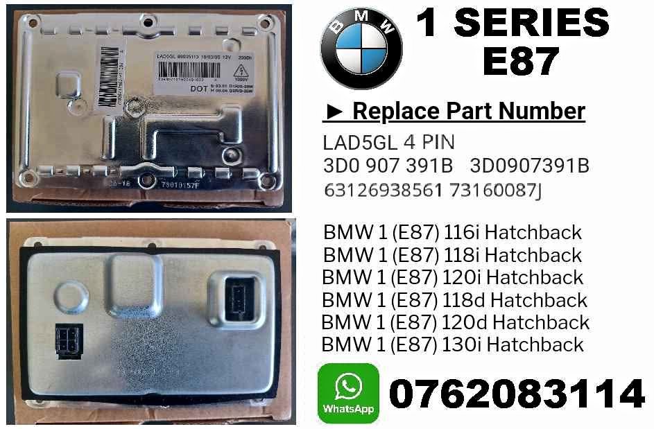 BMW 1 Series E87 Headlight Xenon Ballast control module - Private Seller