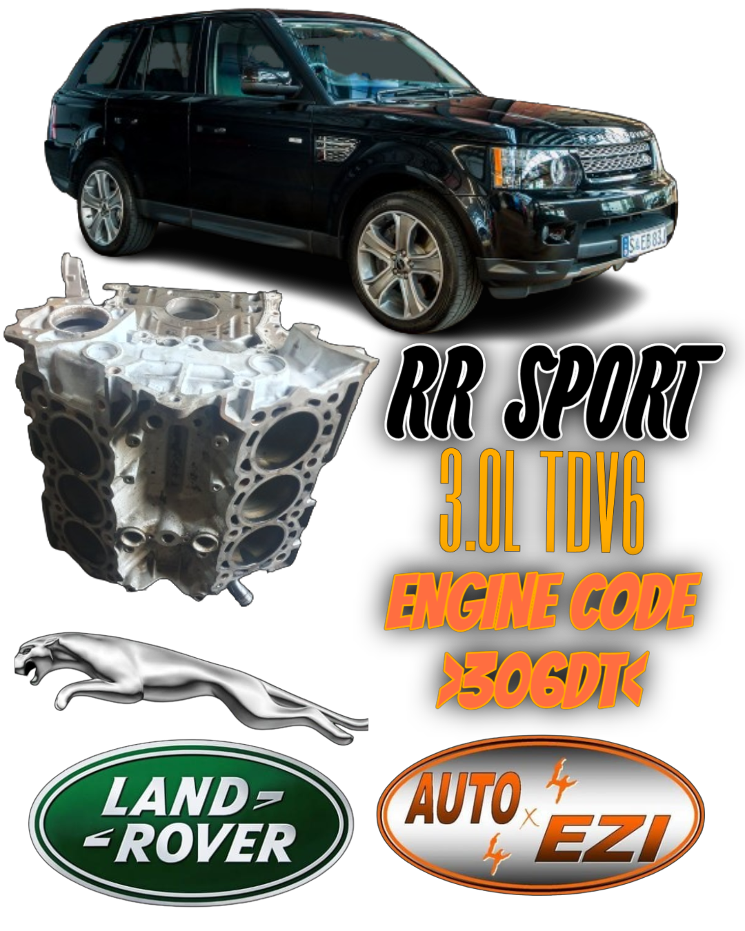 RANGE ROVER SPORT 3.0L TDV6/SDV6 BLOCK - Private Seller RANGE ROVER SPORT 3.0L TDV6/SDV6 BLOCK - Private Seller