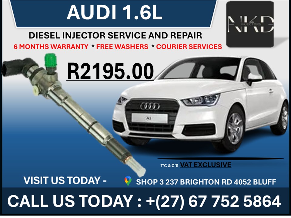 Audi 1.6L Diesel Injectors on Recondition