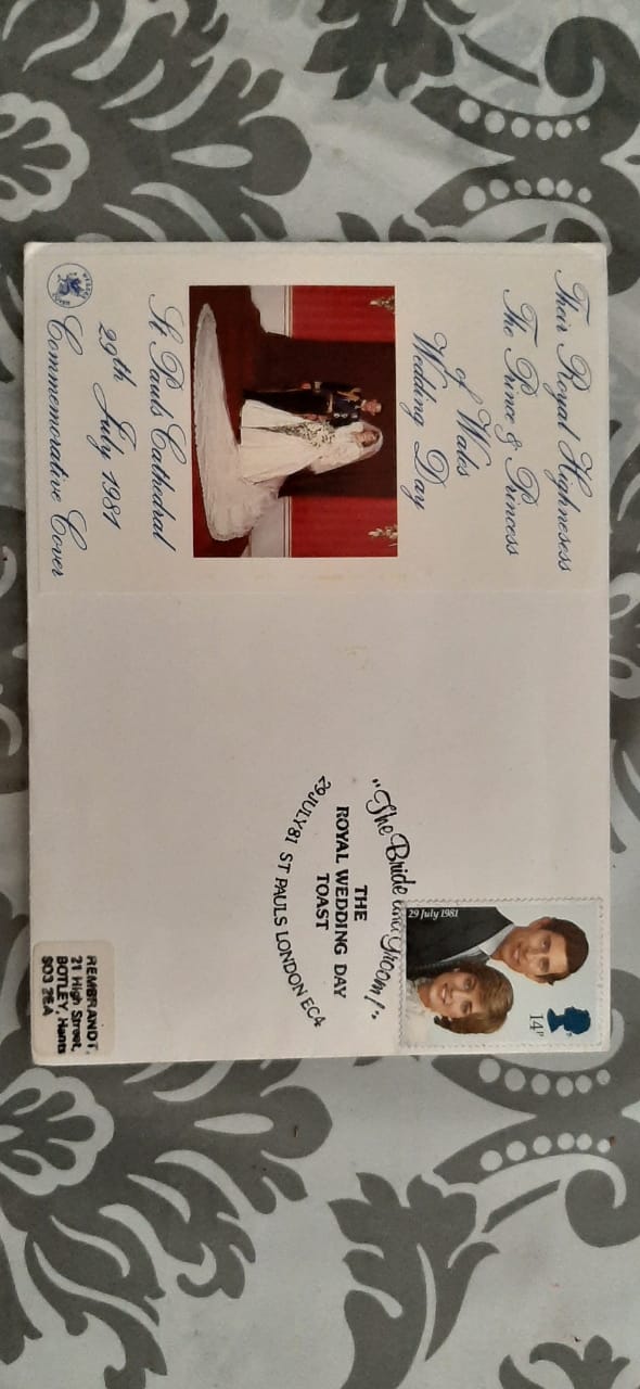 Royal wedding stamp Royal wedding stamp