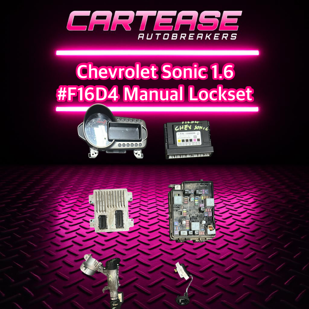 Chevrolet Sonic 1.6 #F16D4 Manual Lockset For Sale - Private Seller Chevrolet Sonic 1.6 #F16D4 Manual Lockset For Sale - Private Seller