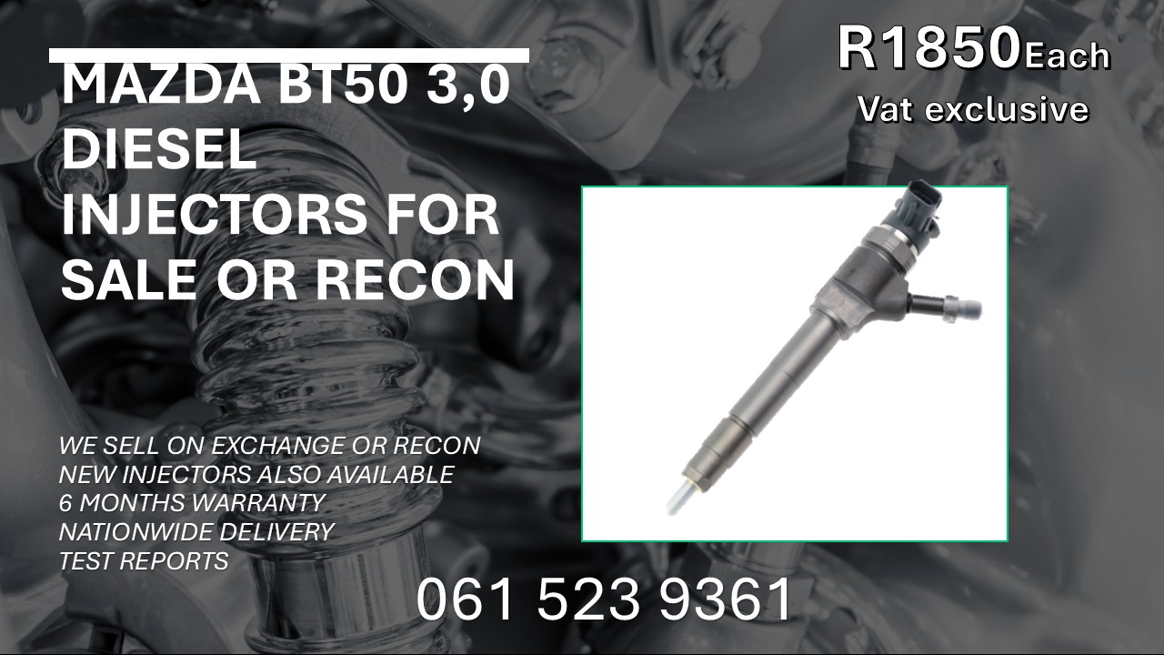 MAZDA BT50 DIESEL INJECTORS FOR SALE WITH TEST REPORTS - Private Seller MAZDA BT50 DIESEL INJECTORS FOR SALE WITH TEST REPORTS - Private Seller