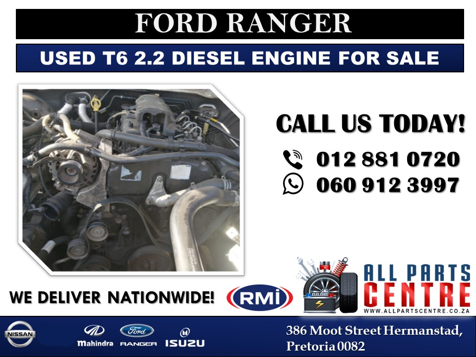 Ford Ranger Used T6 2.2 Diesel Engine for Sale - Private Seller Ford Ranger Used T6 2.2 Diesel Engine for Sale - Private Seller