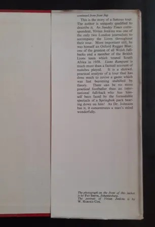 Lions Rampant - The 1955 British Isles Rugby Tour of South Africa by Vivian Jenkins