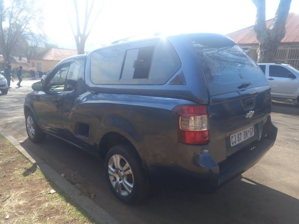 2014 CHEVROLET UTILITY BAKKIE 1.4 DIESEL, MANUAL, BLUE, 105000KMS