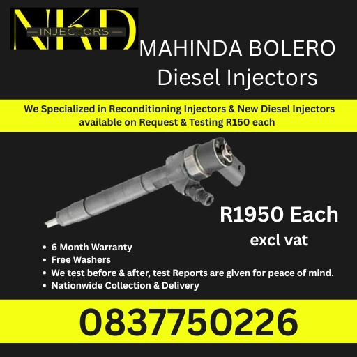 MAHINDRA SCORPIO DIESEL INJECTORS FOR SALE - Private Seller MAHINDRA SCORPIO DIESEL INJECTORS FOR SALE - Private Seller