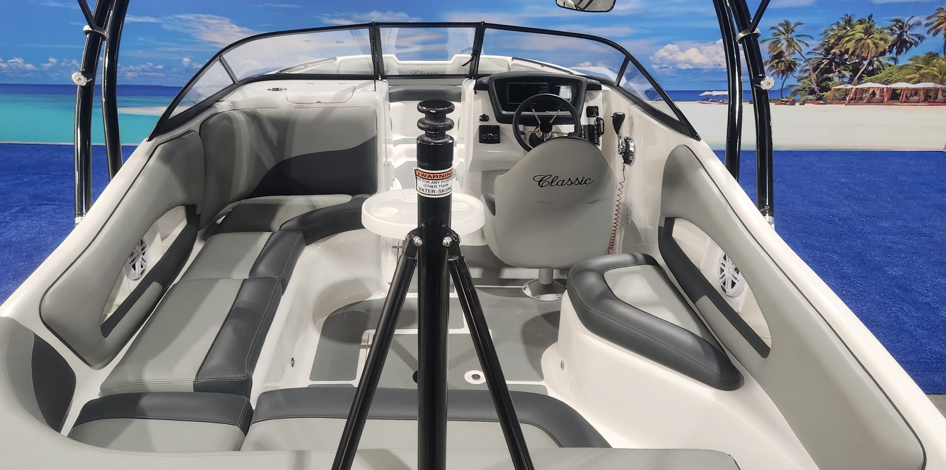 CLASSIC 230 ON TRAILER 300 HP SUZUKI 4 STROKE 2024 MODEL 19 HOUR