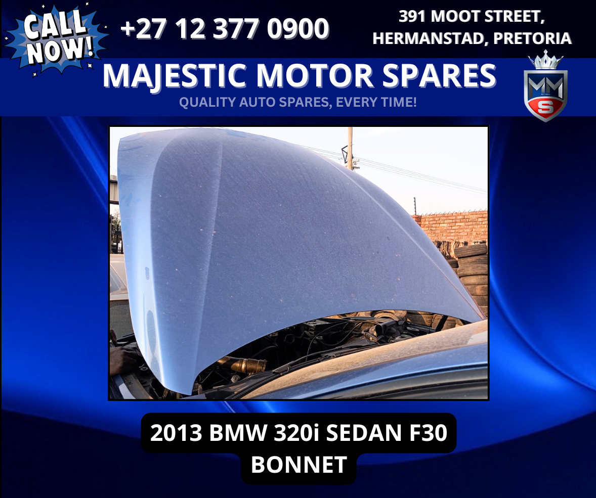 2013 BMW 320i F30 Sedan Bonnet For Sale - Private Seller 2013 BMW 320i F30 Sedan Bonnet For Sale - Private Seller