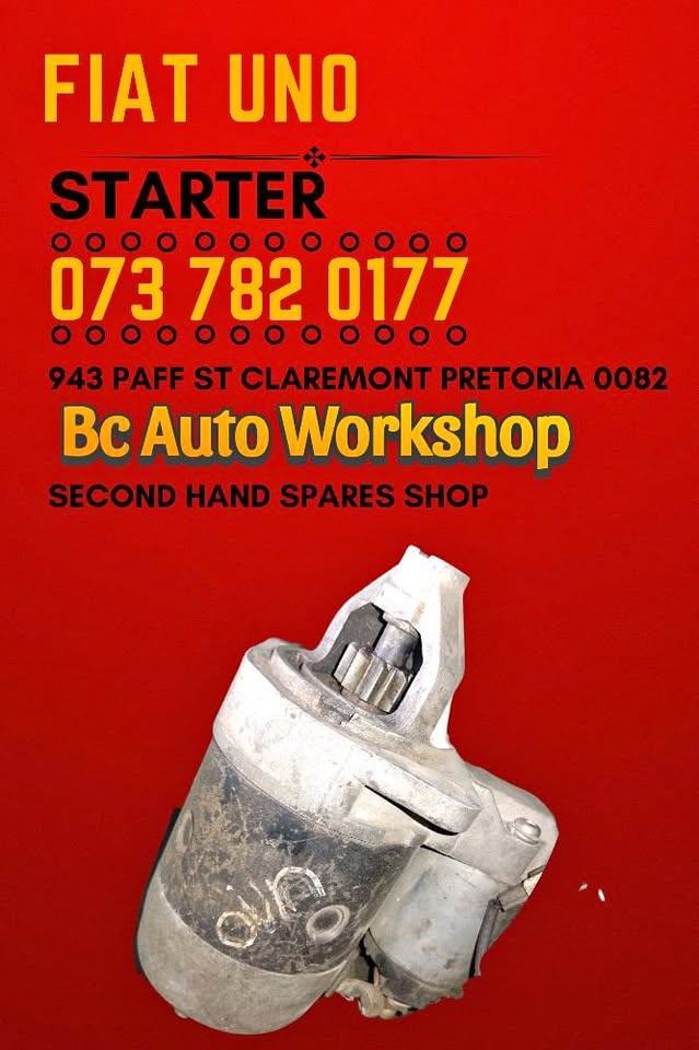 Fiat uno starter Call or WhatsApp me - Private Seller Fiat uno starter Call or WhatsApp me - Private Seller
