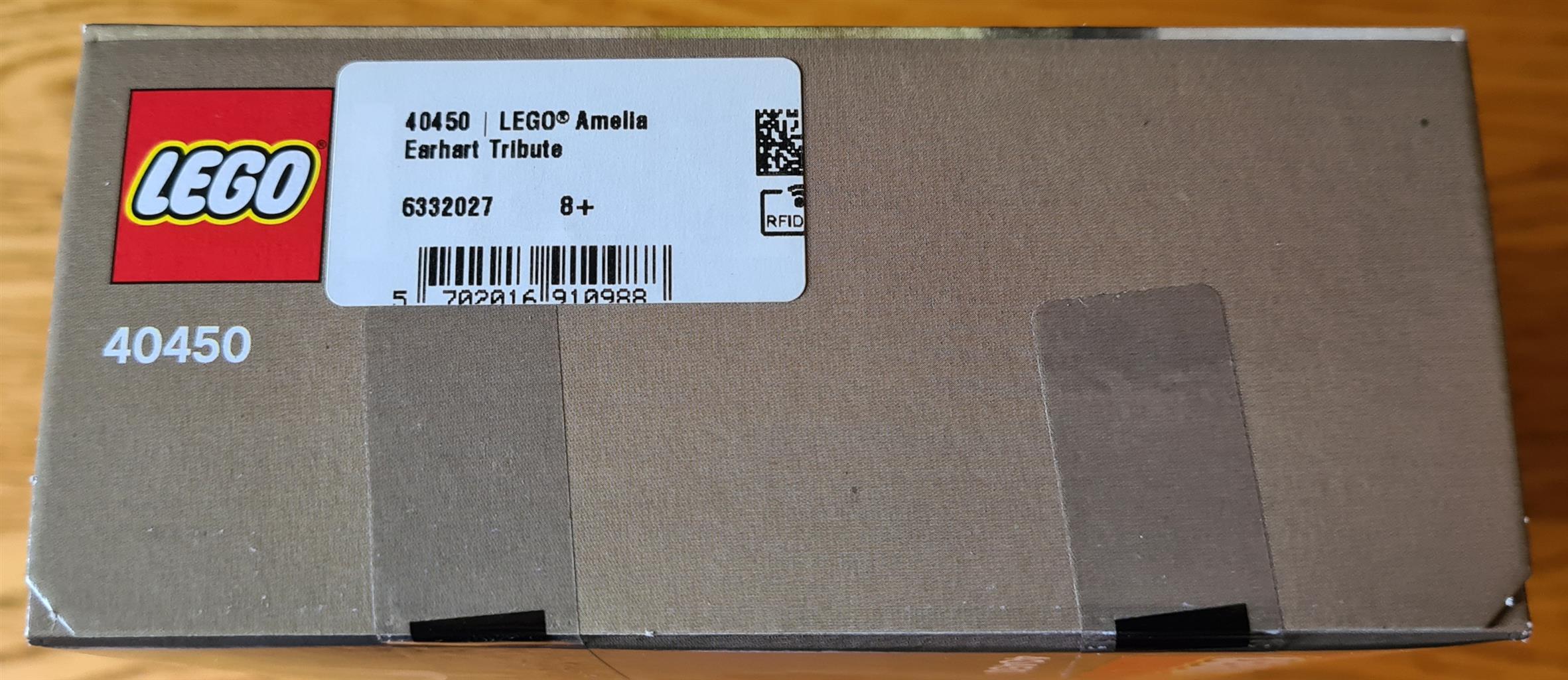 Lego 40450 Amelia Earhart Tribute (Factory Sealed) Rare Collectors Set