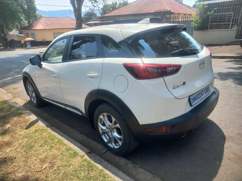 2017 MAZDA CX3 2.0 PETROL, AUTOMATIC, WHITE COLOR, MILEAGE 99000KMS, SUNROOF