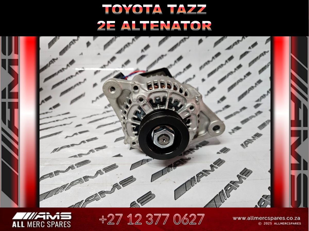 NEW TOYOTA TAZZ 2E ALTERNATOR - Private Seller NEW TOYOTA TAZZ 2E ALTERNATOR - Private Seller