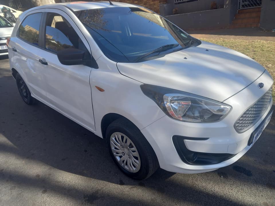 2020 FORD FIGO HATCHBACK 1.5 ENGINE PETROL, MANUAL, WHITE COLOR