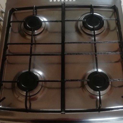 Defy 4 gas burner stove and oven with warmer