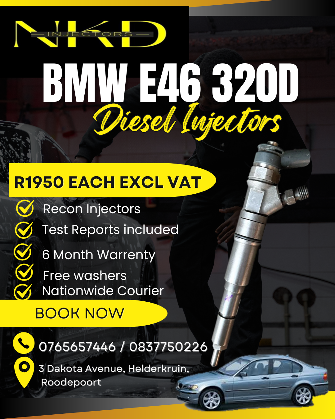 BMW E46 320D DIESEL INJECTORS FOR SALE - Private Seller BMW E46 320D DIESEL INJECTORS FOR SALE - Private Seller