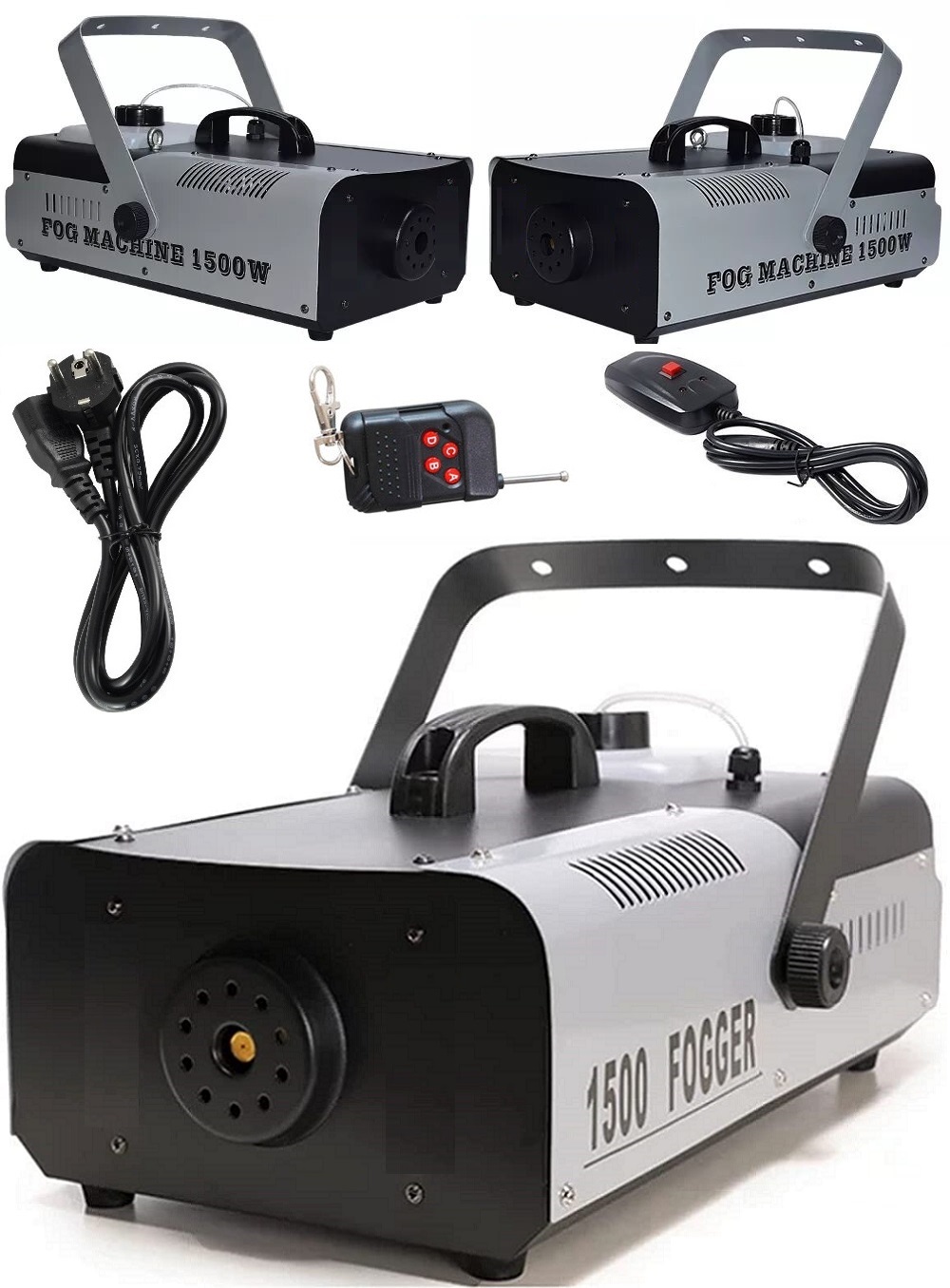 Professional Smoke Fogger Machine 1500W Heavy Duty Compact and High Capacity NEW