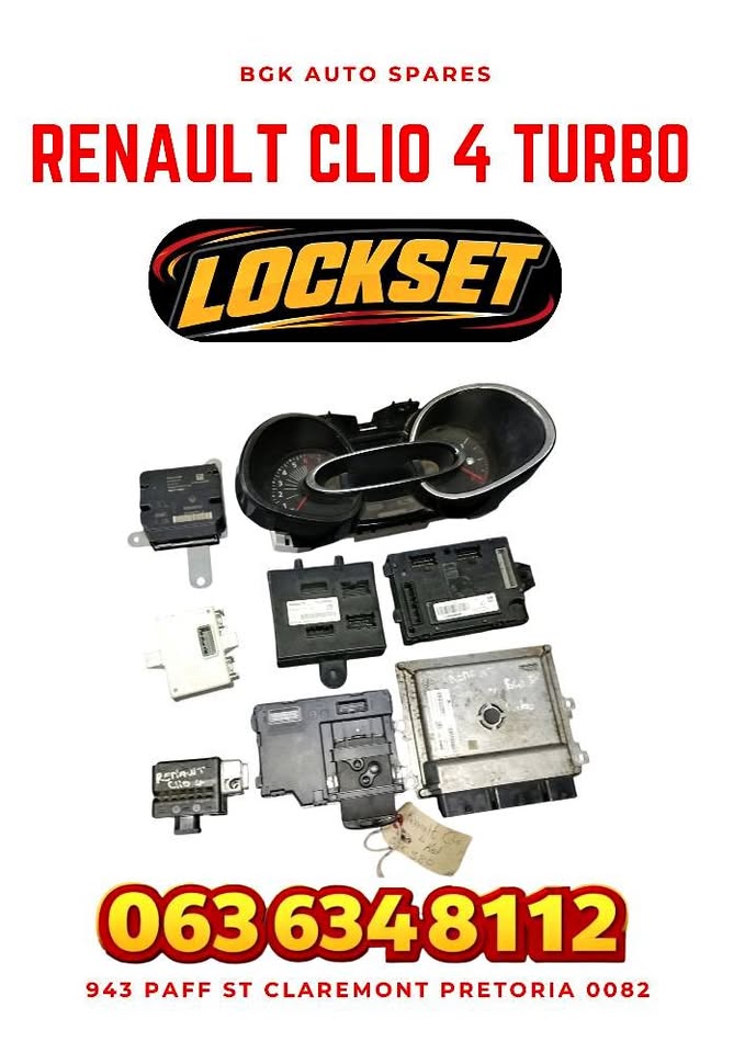 Renault clio 4 turbo lockset - Private Seller Renault clio 4 turbo lockset - Private Seller