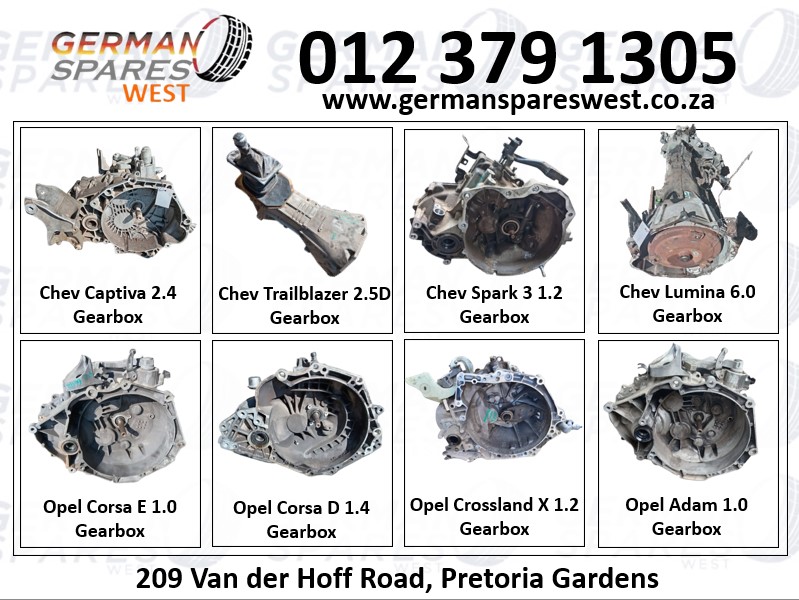 USED CHEV AND OPEL GEARBOX FOR SALE AT GERMAN SPARES WEST - used - Private Seller USED CHEV AND OPEL GEARBOX FOR SALE AT GERMAN SPARES WEST - used - Private Seller