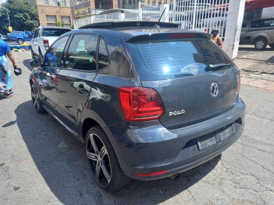 2014 VW POLO TSI 1.2 PETROL, MANUAL TRANSMISSION, GREY COLOUR, Sunroof