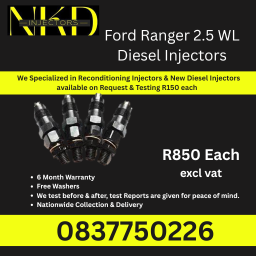 Ford Ranger 2.5WL Diesel injectors for sale - Private Seller Ford Ranger 2.5WL Diesel injectors for sale - Private Seller