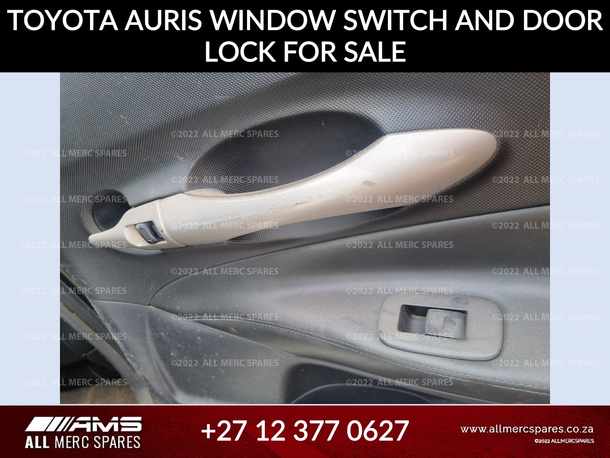 Toyota Auris Window Switches and Door Locks Available - Private Seller Toyota Auris Window Switches and Door Locks Available - Private Seller