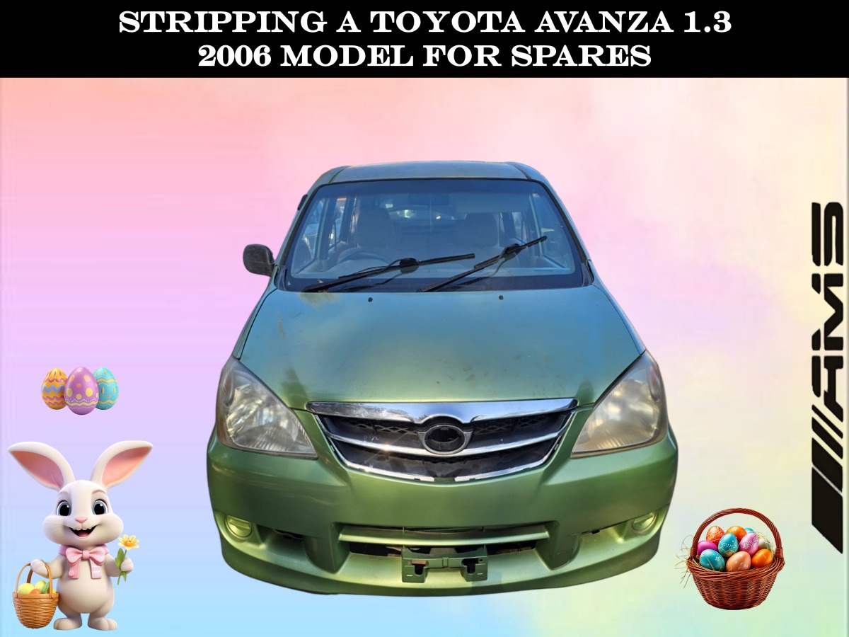 Toyota Avanza 1.3 Stripping for Spares – Easter Deals - Private Seller Toyota Avanza 1.3 Stripping for Spares – Easter Deals - Private Seller