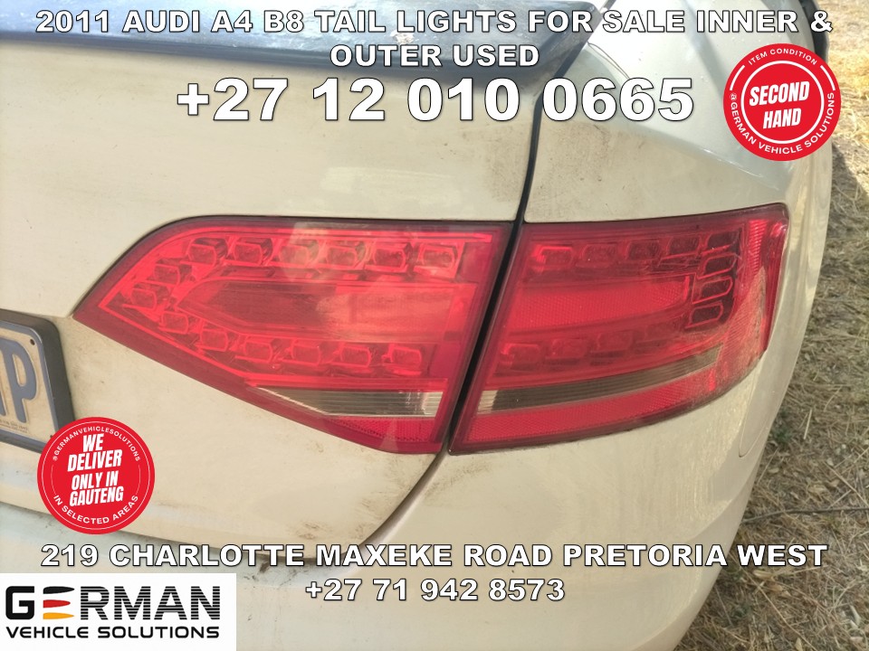 2011 audi b8 tail lights for sale - Private Seller