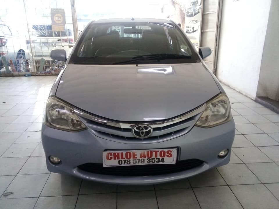 2012 Toyota Etios 1.5 81000km SkyBlue Manual Petrol