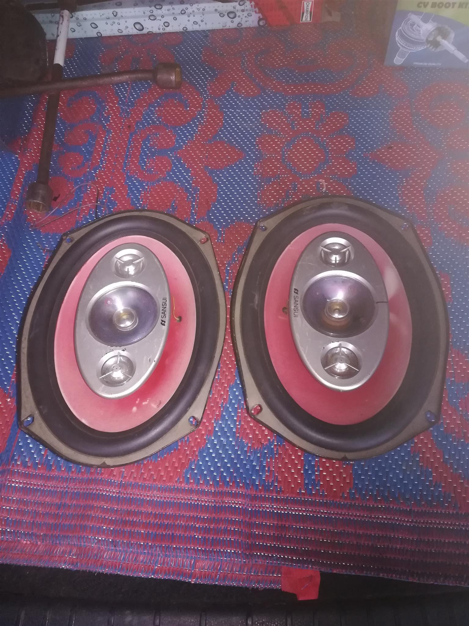 sansui car speakers