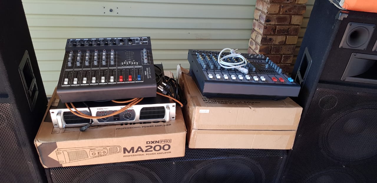 DJ Sound system for sale.