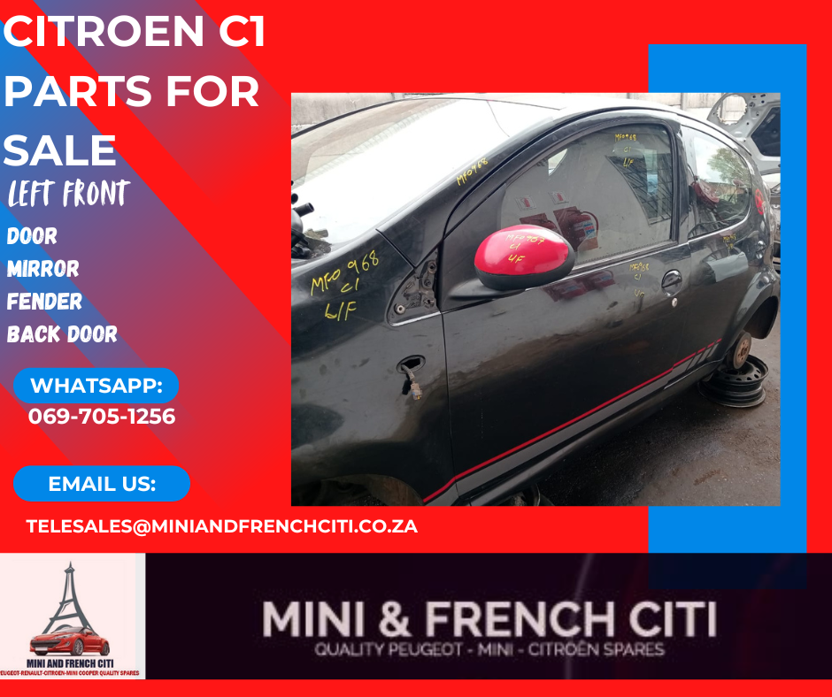 Citroën C1 Used Parts – Premium Quality, Unmatched Service! - Private Seller Citroën C1 Used Parts – Premium Quality, Unmatched Service! - Private Seller