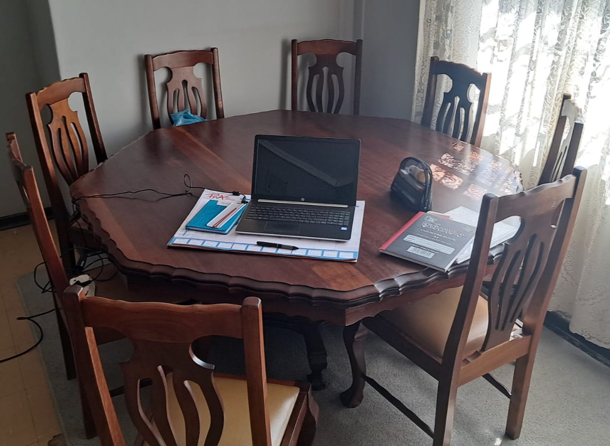 Antique dining room set