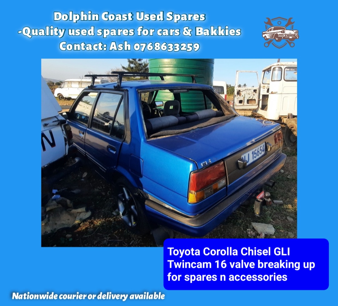 Toyota Corolla Chisel GLI Twincam stripping - Private Seller