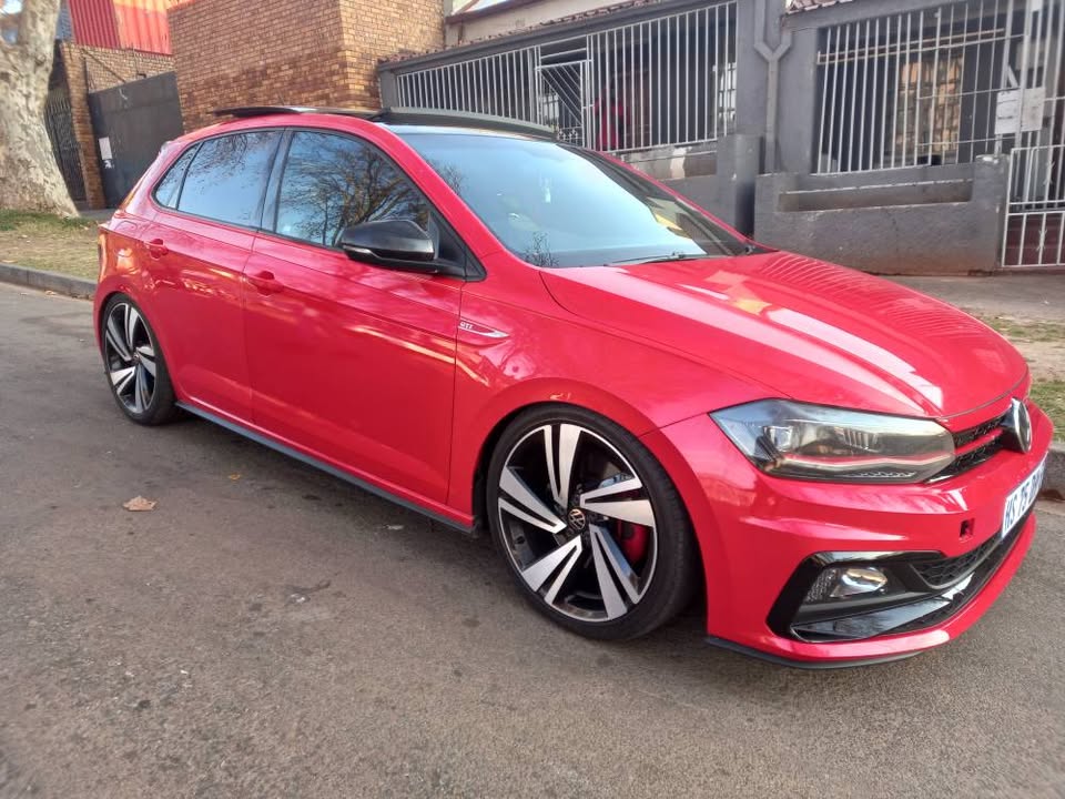 2019 VW Polo GTI 2.0 TSI Petrol, Automatic DSG, Red, 78000kms, R300,000. Sunroof, Reverse Camera.