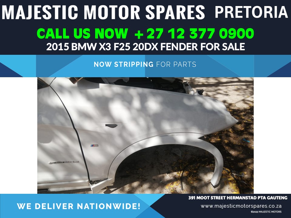 Bmw X3 F25 20dx fender for sale used - Private Seller