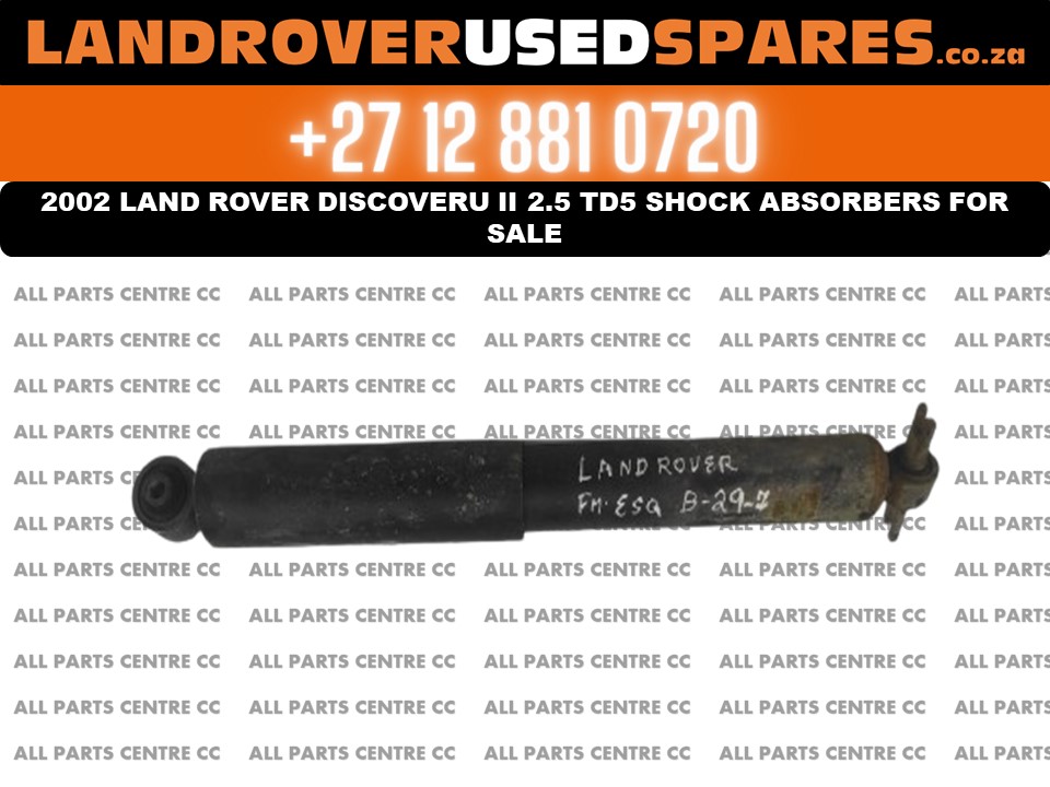 Land Rover Discovery II 2.5 used shock absorbers for sale used Land Rover Discovery II 2.5 used shock absorbers for sale used